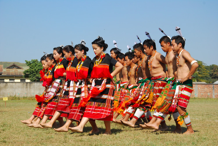 Dances during Holi in Manipur